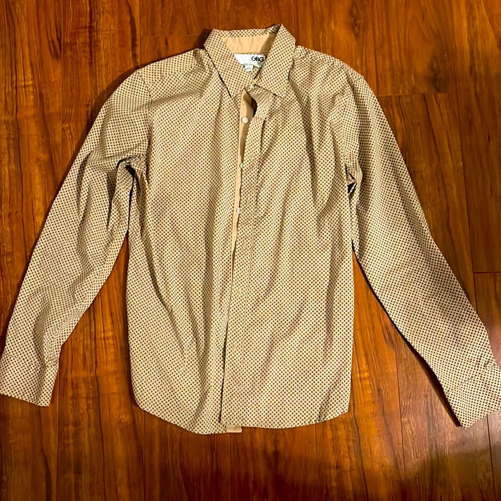 Mens button down dress shirt